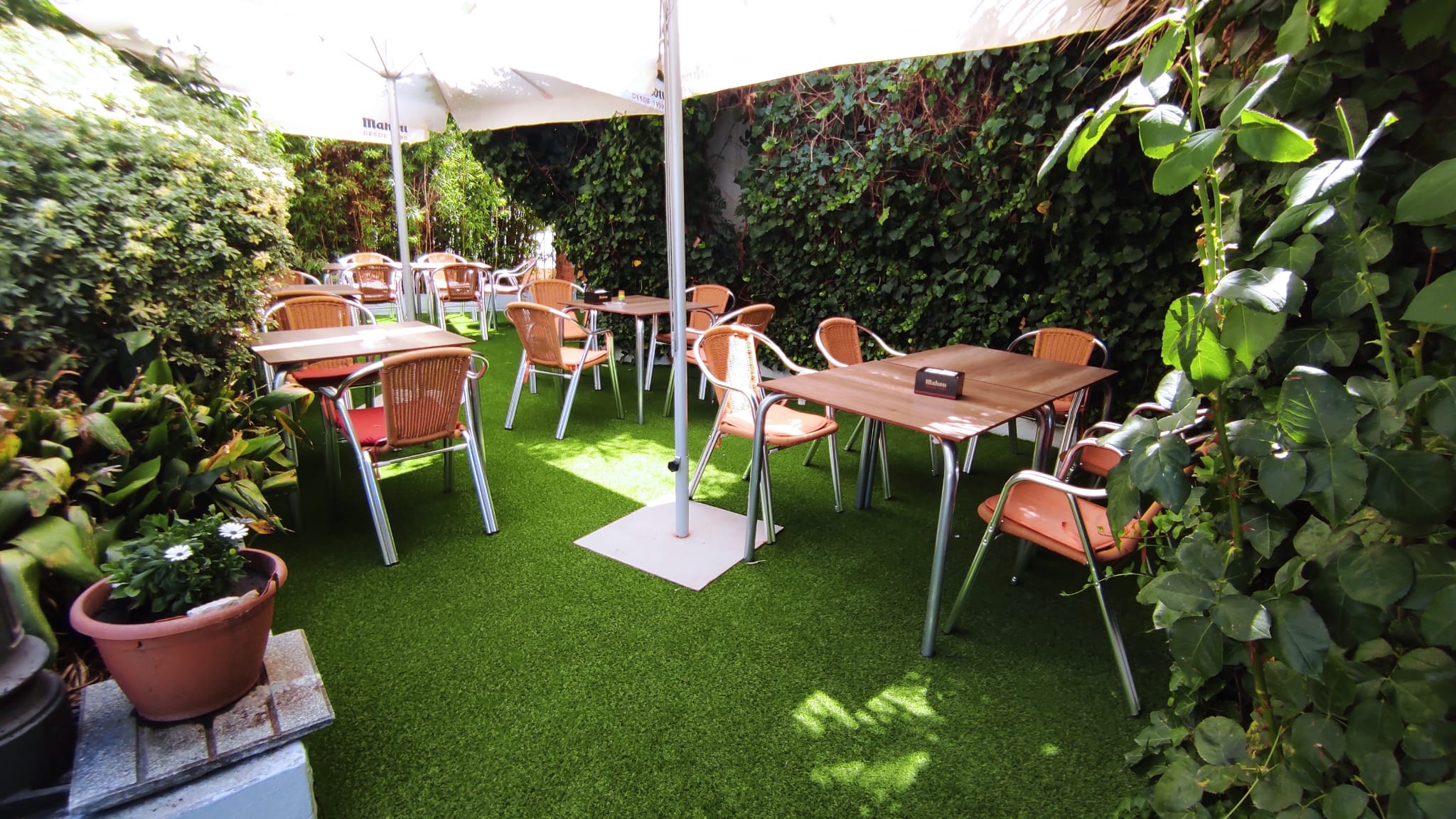 Césped artificial para eventos