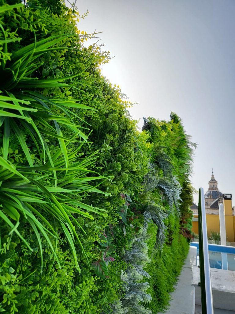 Jardín vertical en Madrid