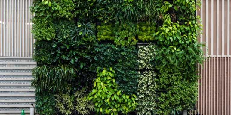 Cómo instalar un jardín vertical artificial